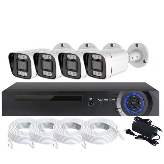 4 ch NVR KIT 2MP POE NVR KIT IP Dual light Home Security cctv security camera high quality Camera System